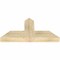 Ekena Millwork Portland Rough Sawn Timber Gable Bracket, Douglas Fir, 36"W x 18"H x 4"D x 6"F, 12/12 Pitch GBW036X18X0406POR00RDF - alternate 2